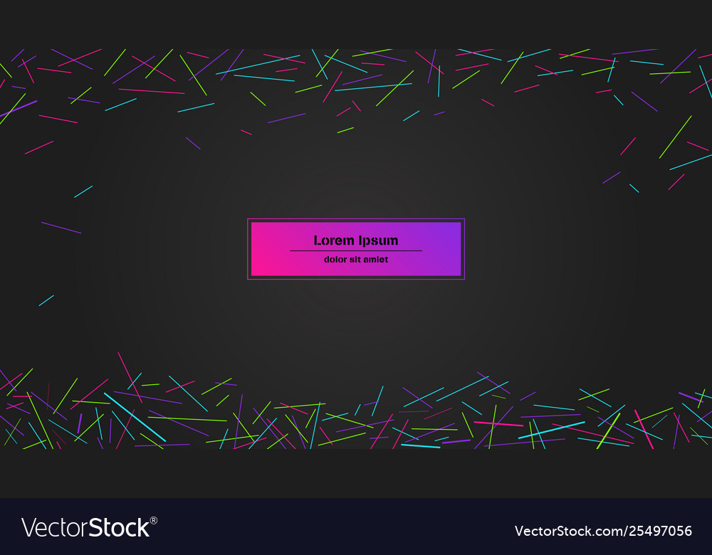 Minimal colorful abstract background random vector image Minimal colorful abstract background random