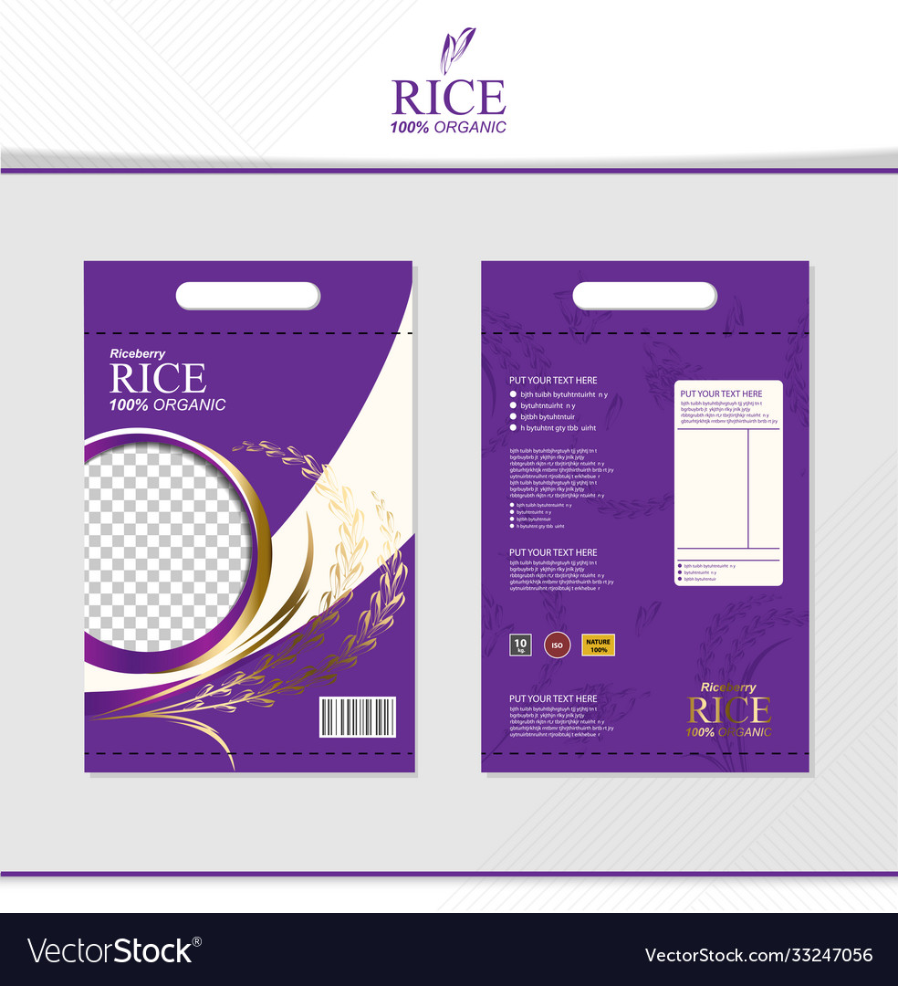 Rice Food Banner Template