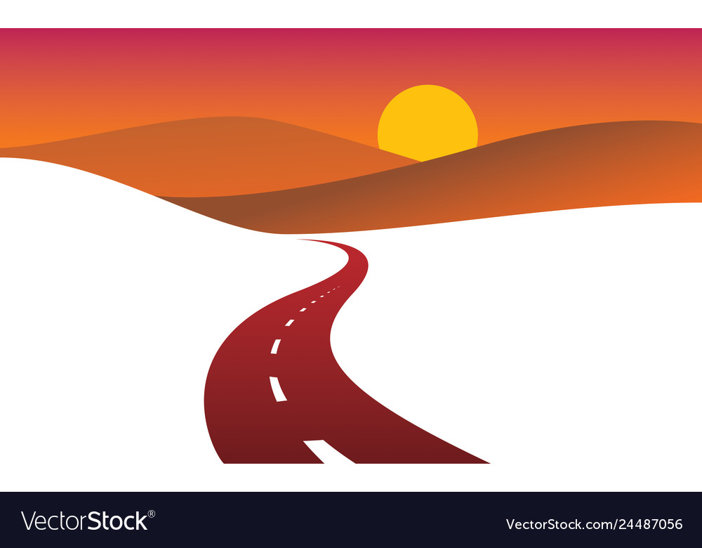 Scenic Curved Highway