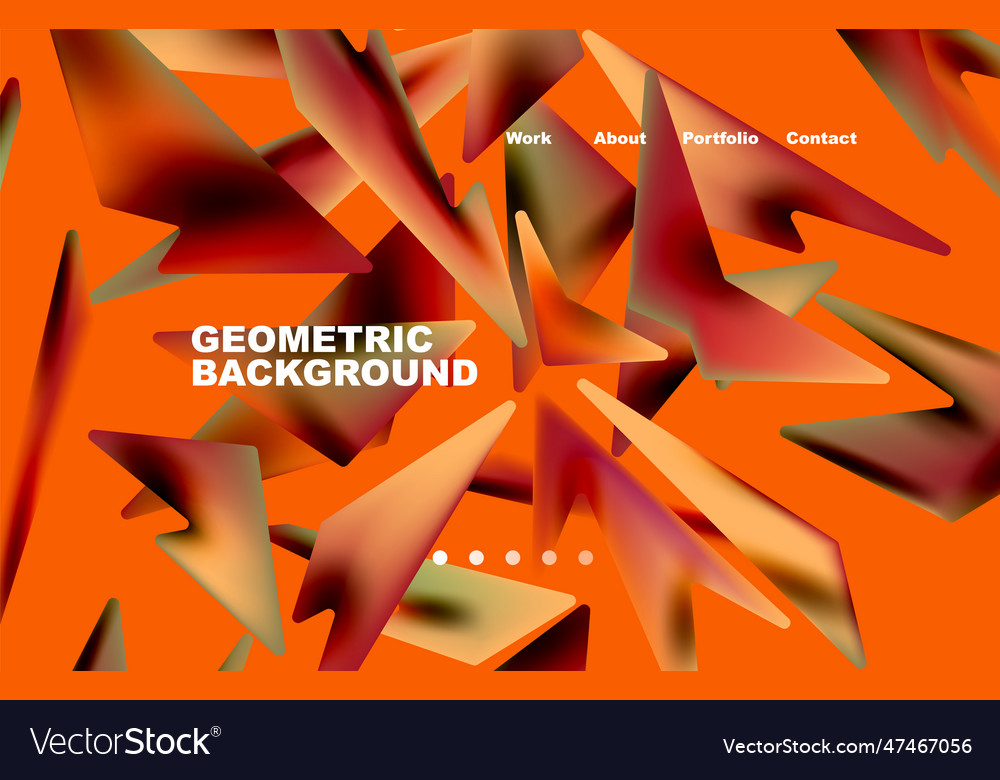 Shards shape composition abstract background web