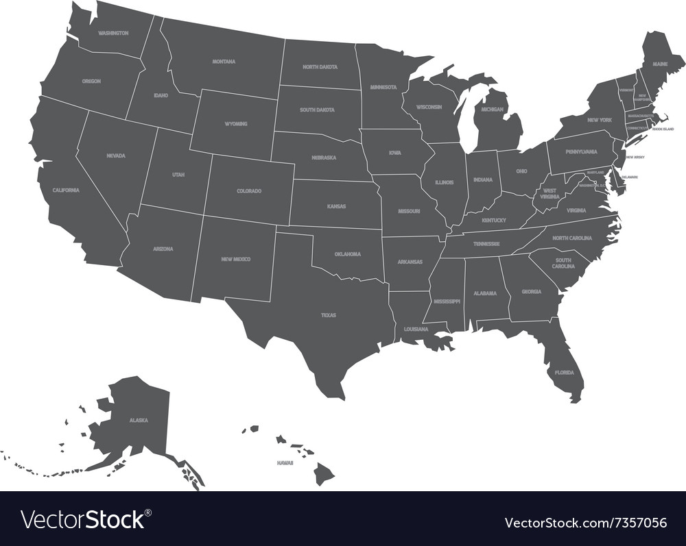 USA State Map