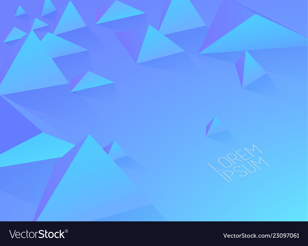 Abstract colorful background with polygonal