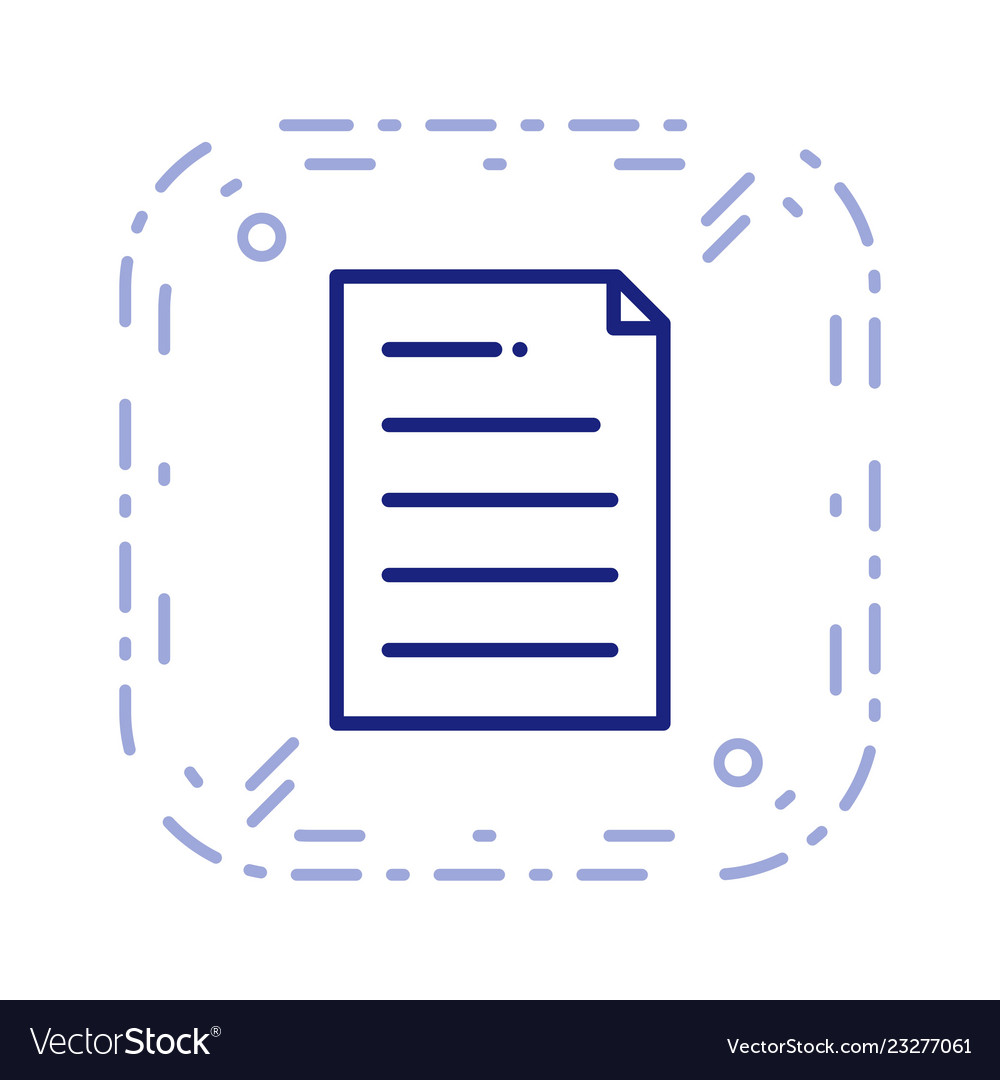 Document icon Royalty Free Vector Image - VectorStock