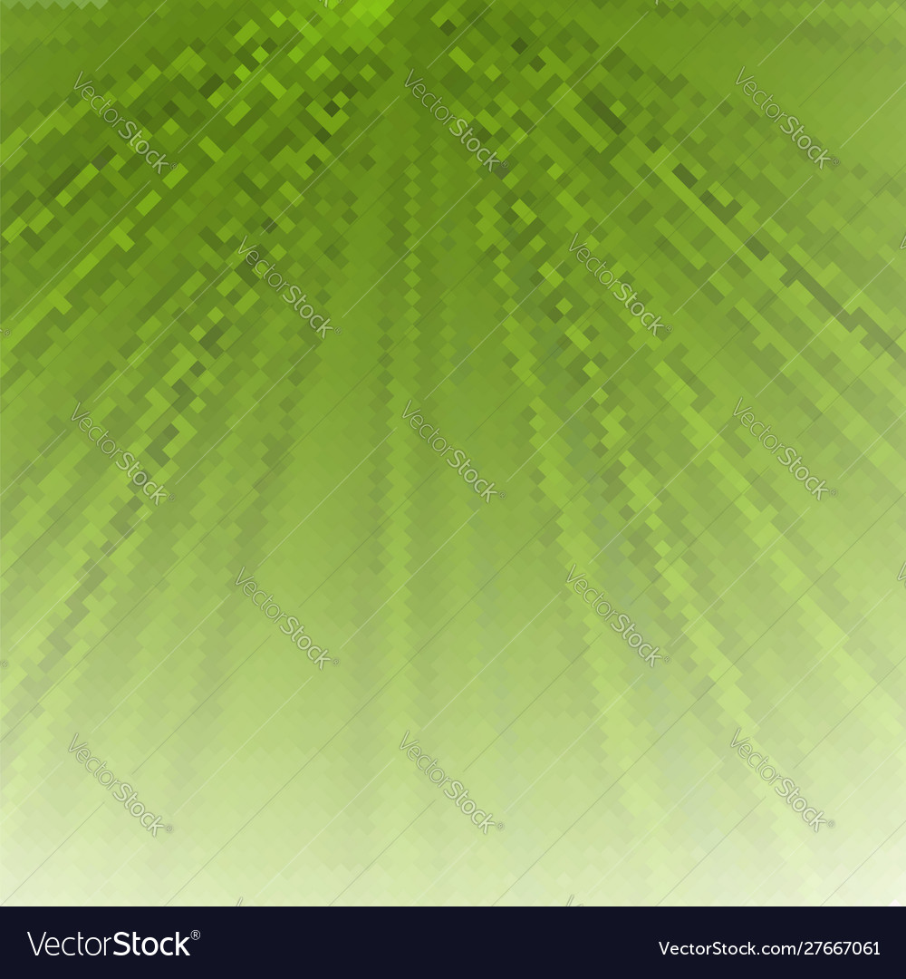 Green polygonal background rumpled square pattern