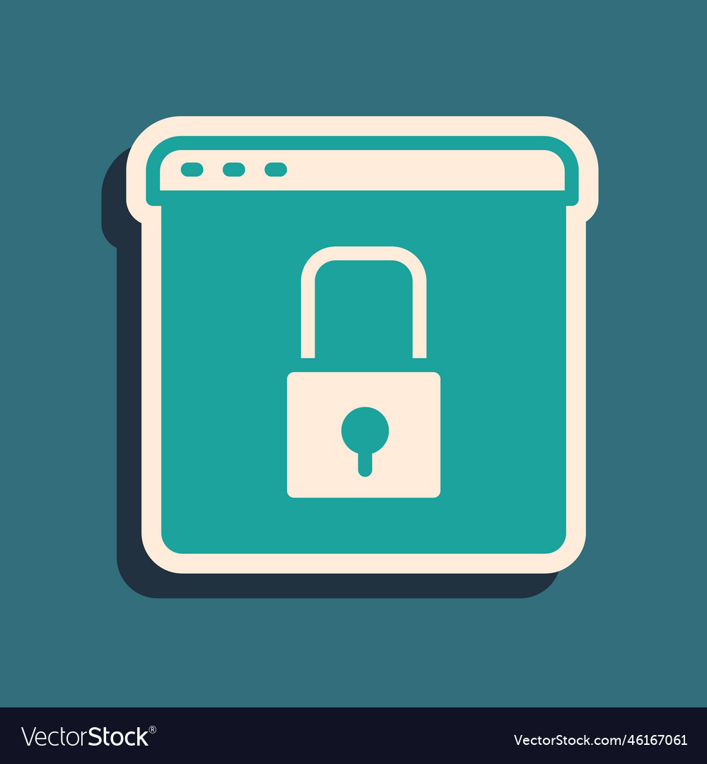 Green secure your site with https ssl icon