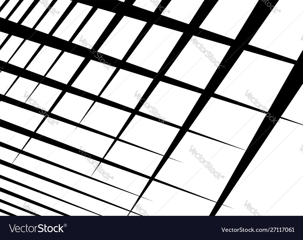 Grid mesh with dynamic lines intersecting stripes