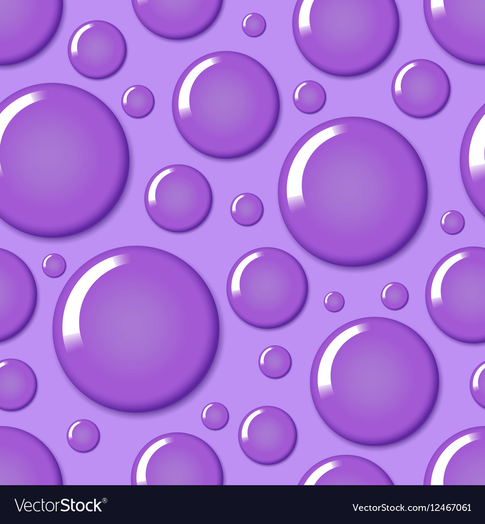 Purple Bubble Seamless Muster