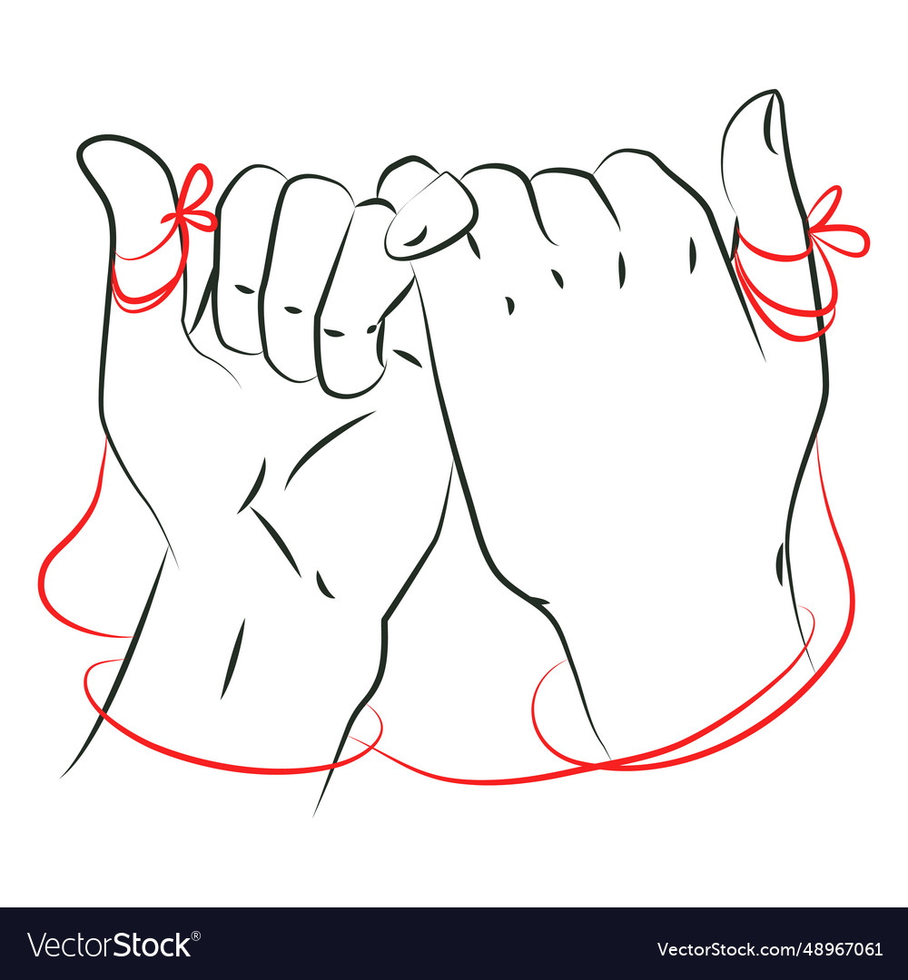 Red string union hands