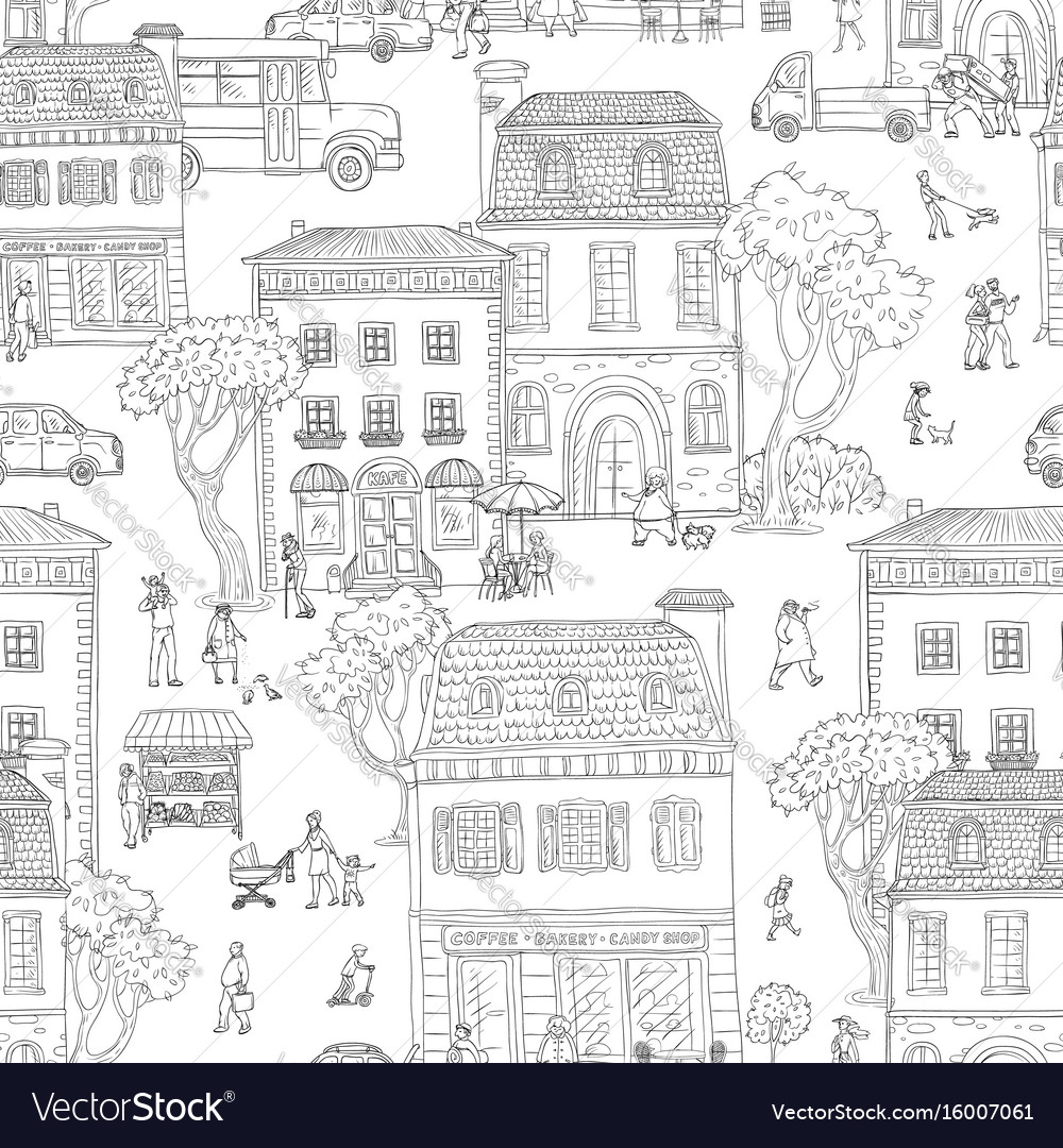 Seamless pattern background