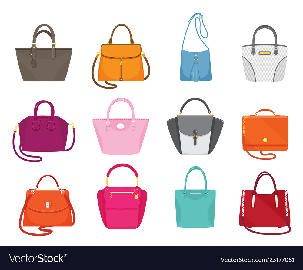 Damen Handtasche Kollektion - Modisches Set