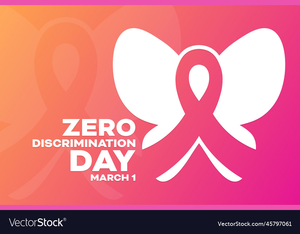 Zero discrimination day march 1