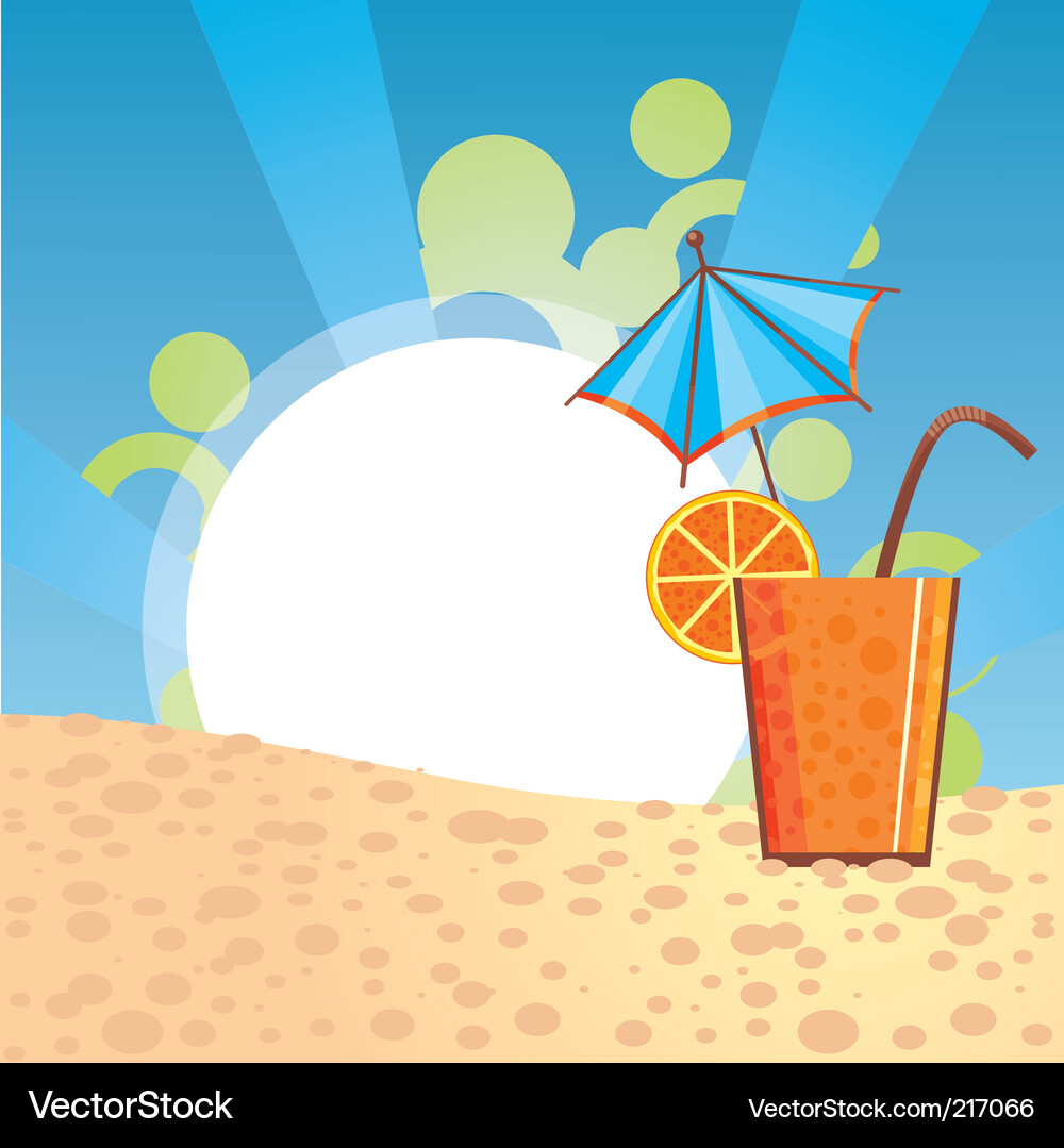 Cocktail Royalty Free Vector Image - VectorStock