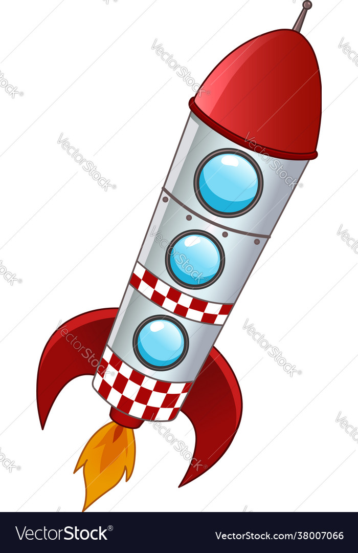 Rocket ship Royalty Free Vector Image - VectorStock