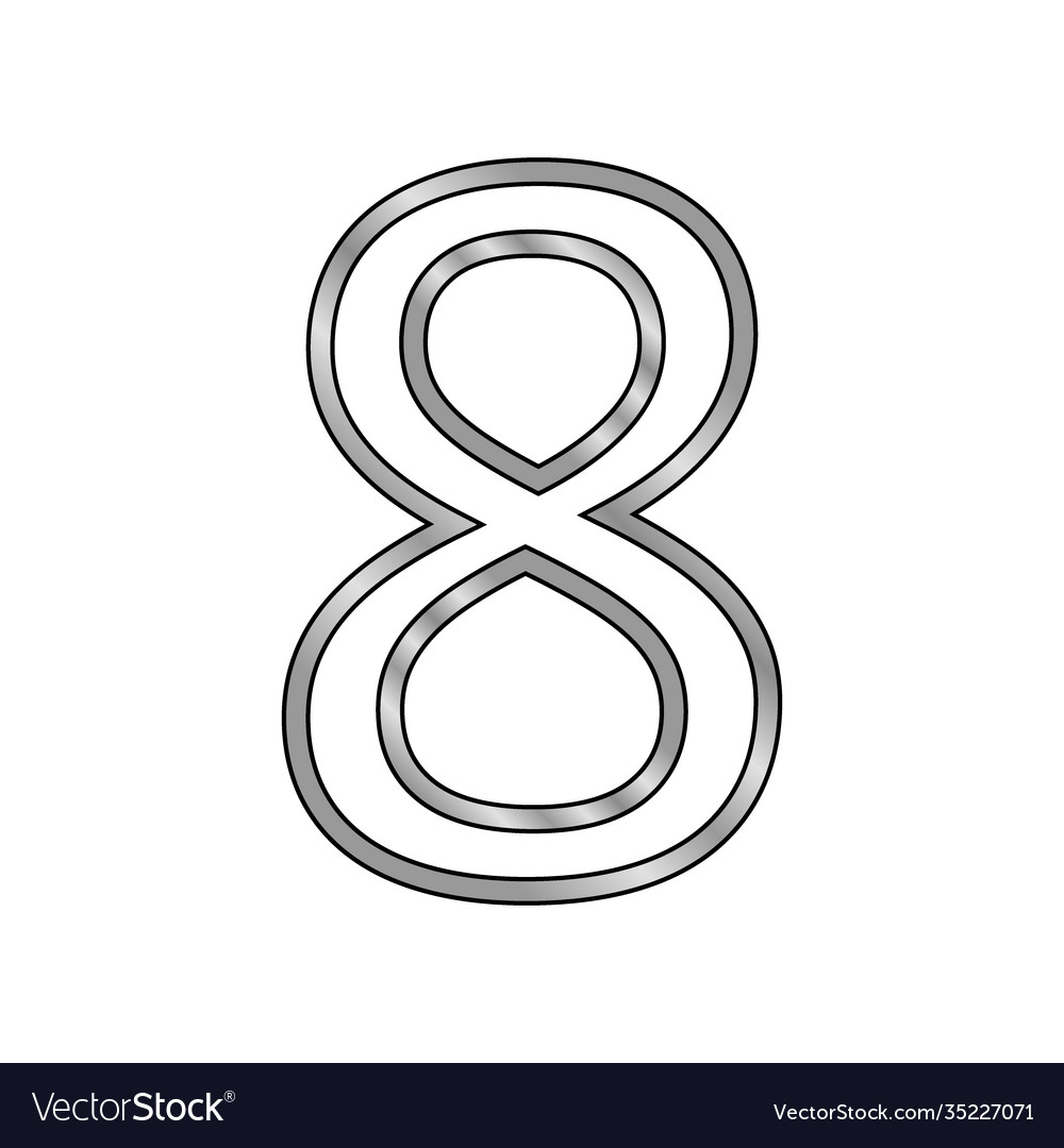 Gold number zero button Vector Image Gold number zero button