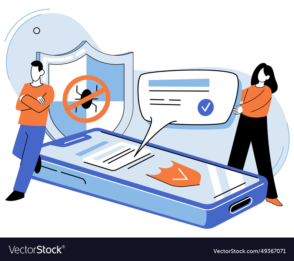 Information privacy safeguarding personal datis Vector Image Information privacy safeguarding personal datis