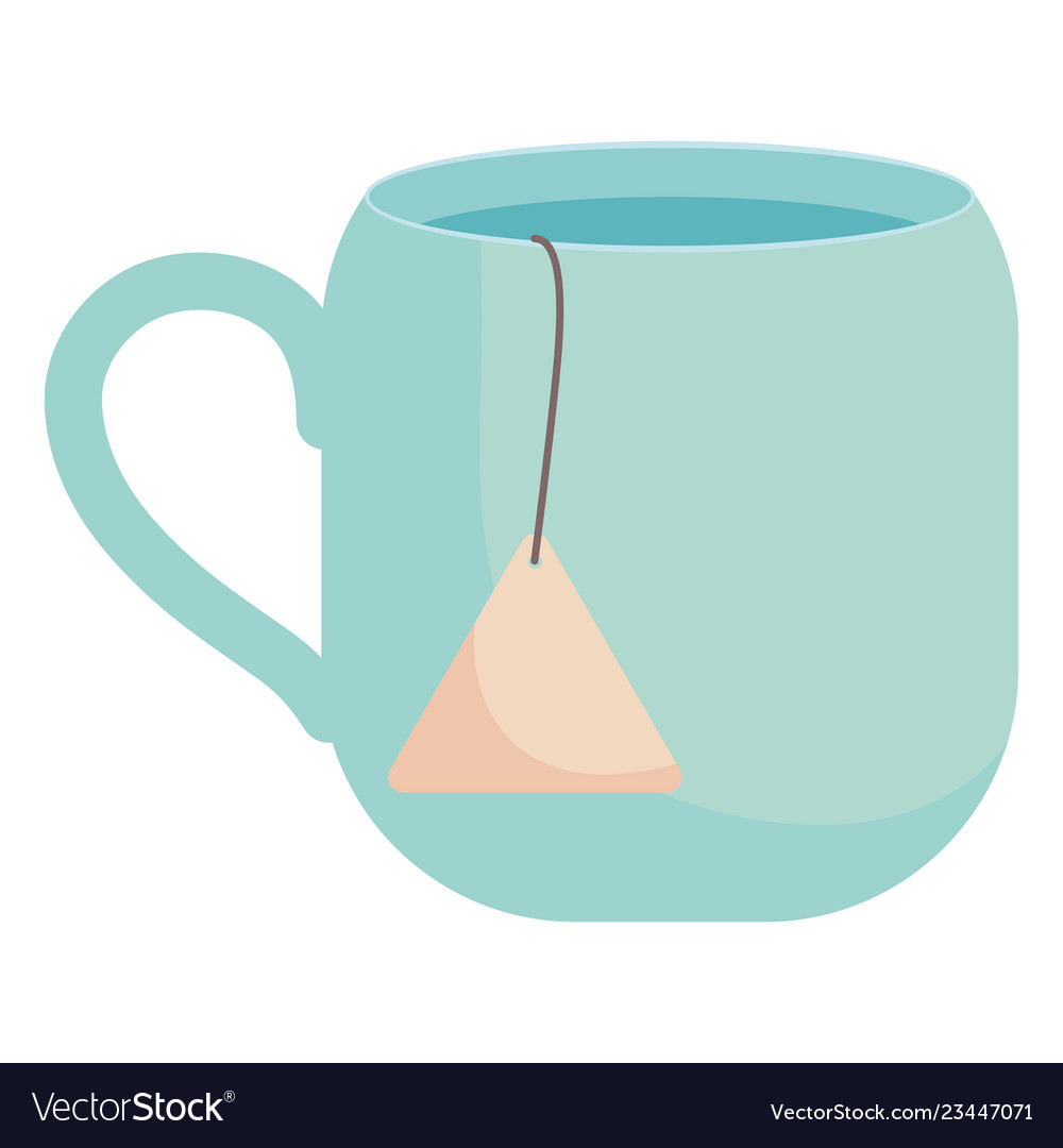 Tea cup icon Royalty Free Vector Image - VectorStock