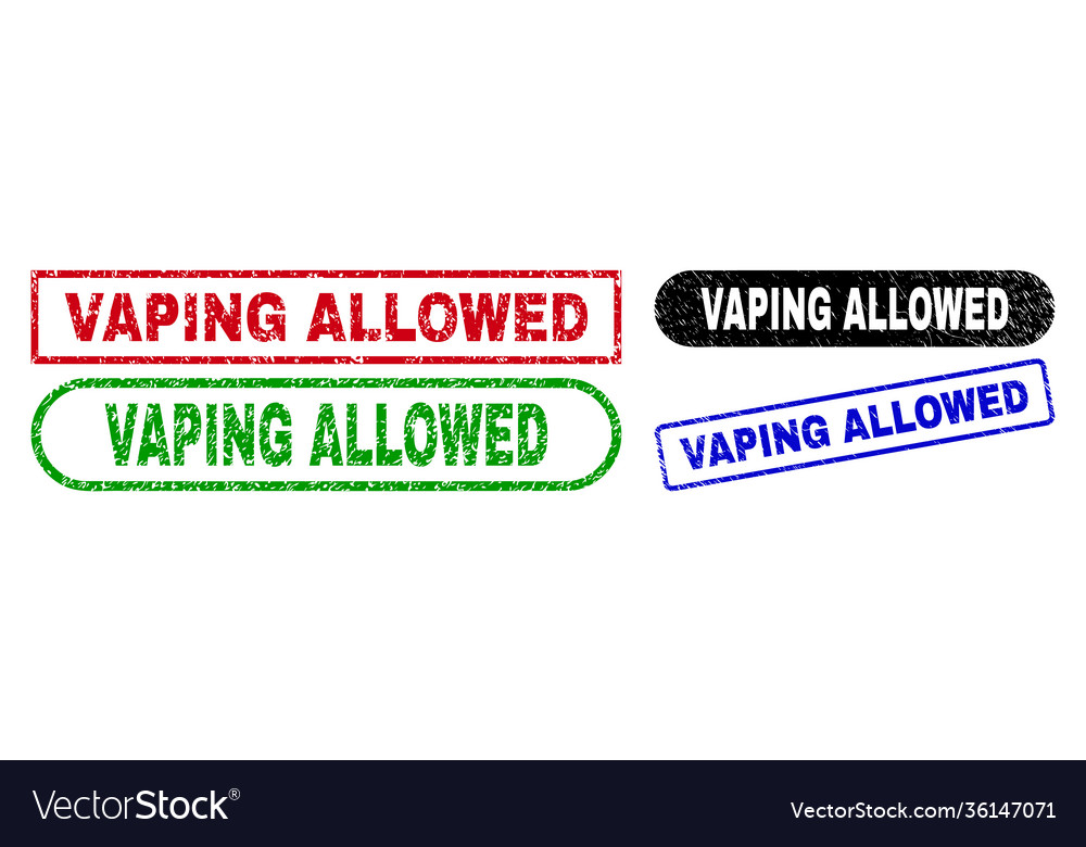 Vaping allowed rectangle seals using corroded