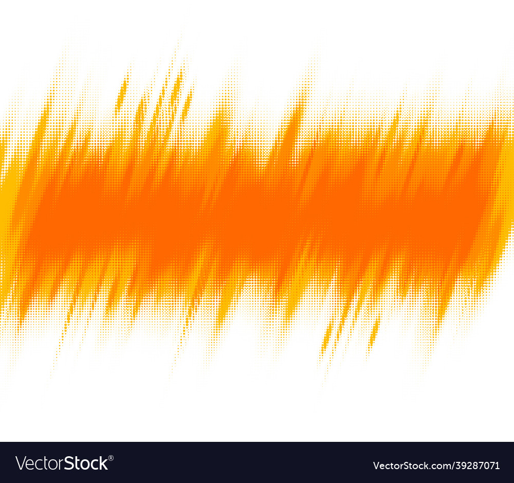 Sprachmusik Gesprächsband orange waveform