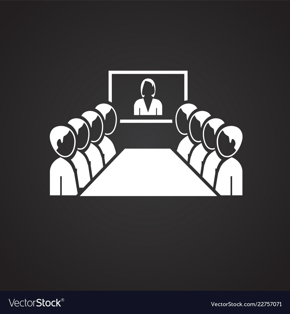 Web Meeting Icon - Collaboration