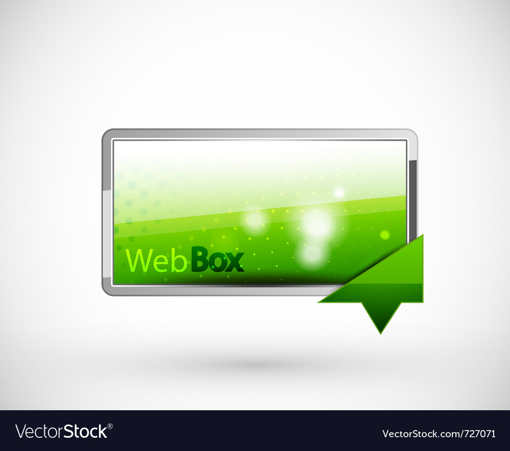 Web Menu Box