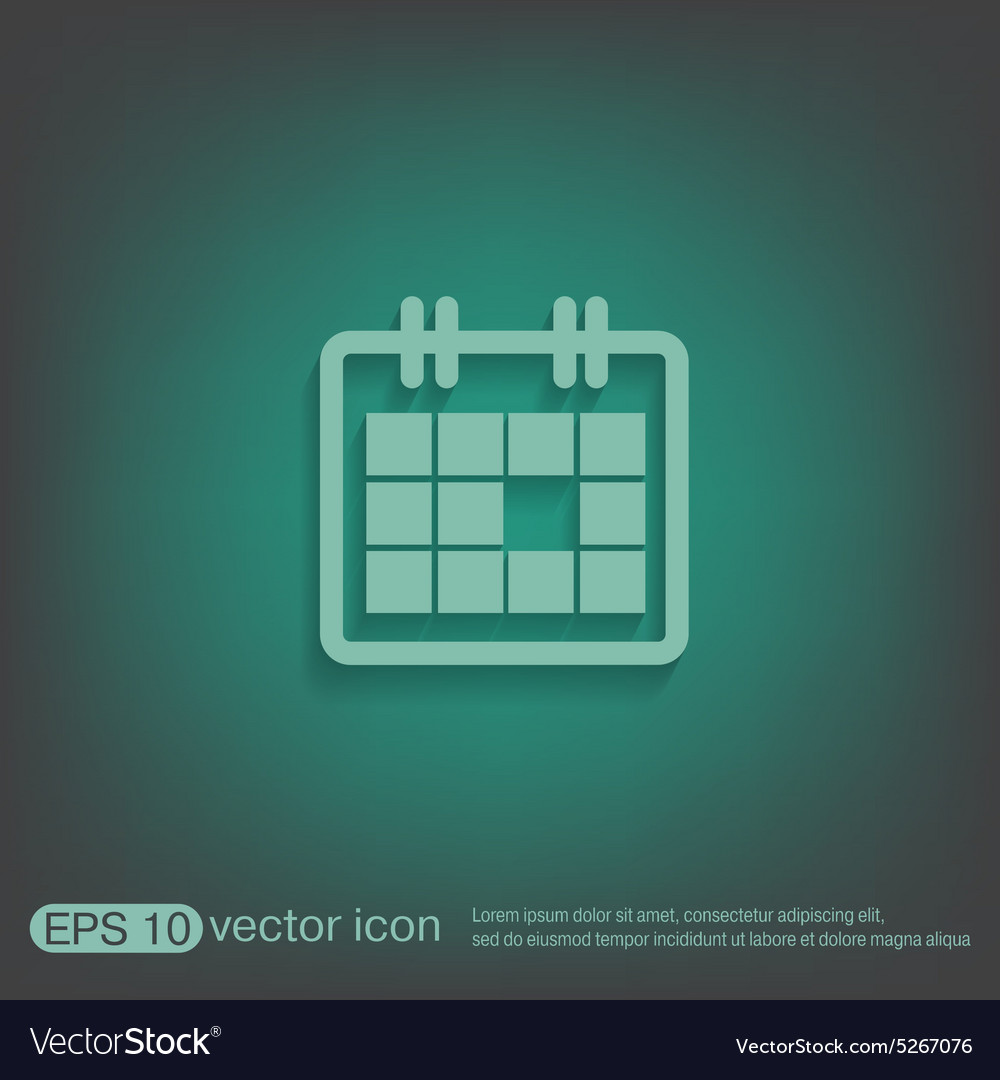 Calendar Royalty Free Vector Image VectorStock