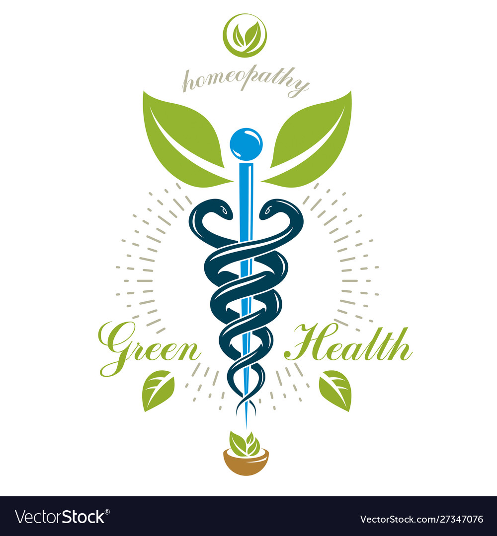 Pharmacy caduceus icon medical logo for use