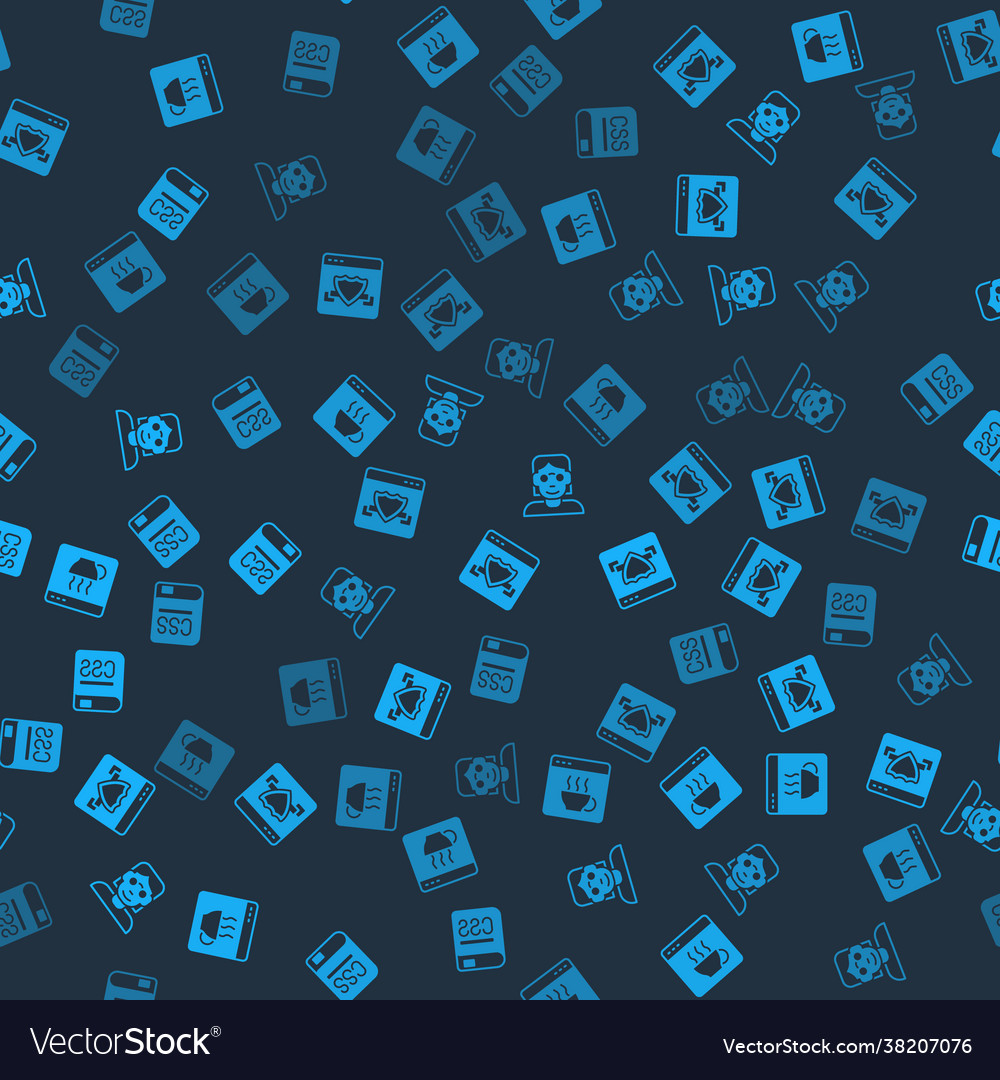 Software-Browser mit Schildhacker oder Coder einstellen vector image Software-Browser mit Schildhacker oder Coder einstellen