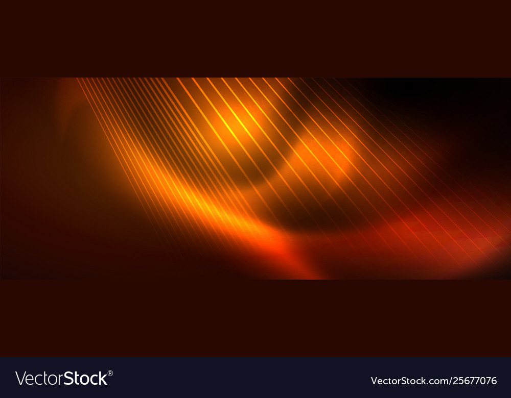 Shiny color neon light with lines abstract