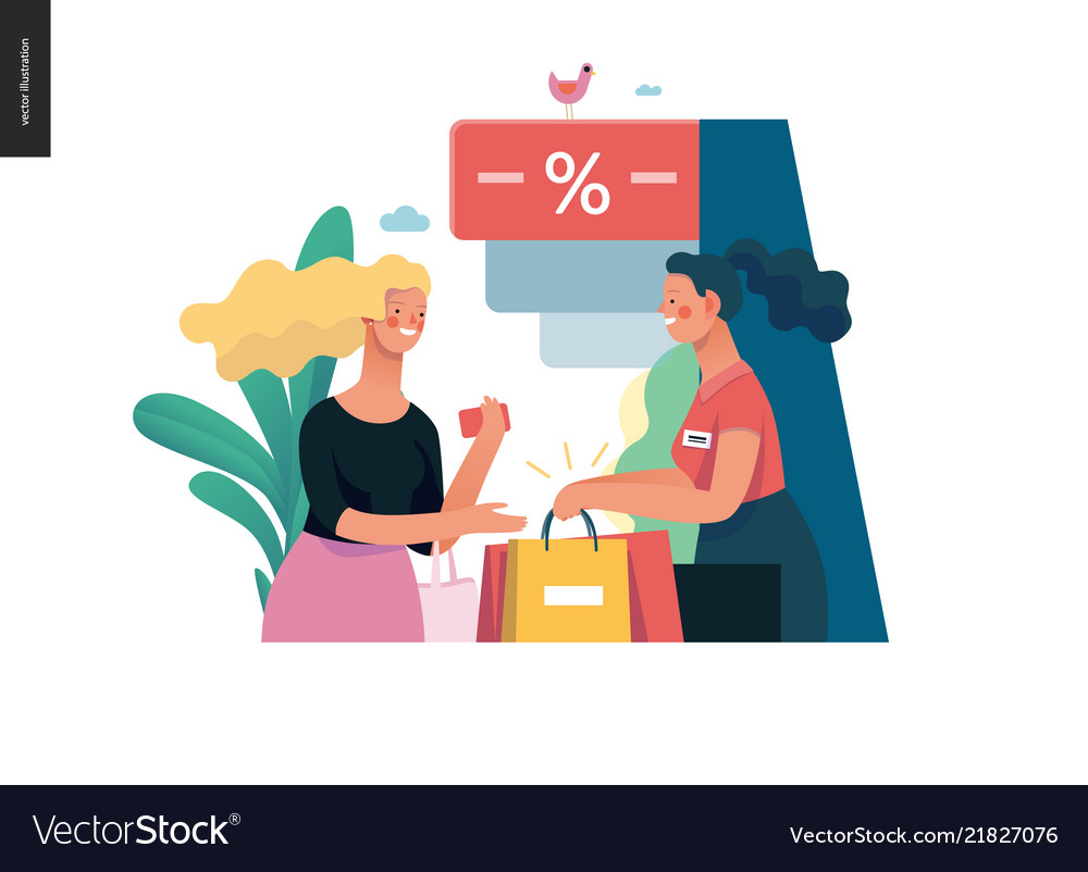 Shopping Interaction - Customer & Assistant