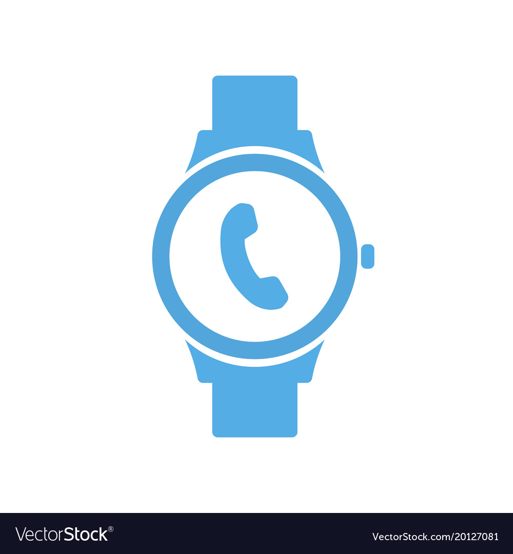 Call concept smart technology smartwatch