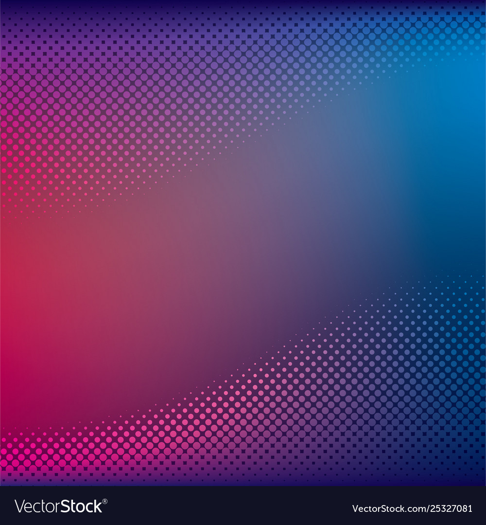 Creative colorful halftone pattern design