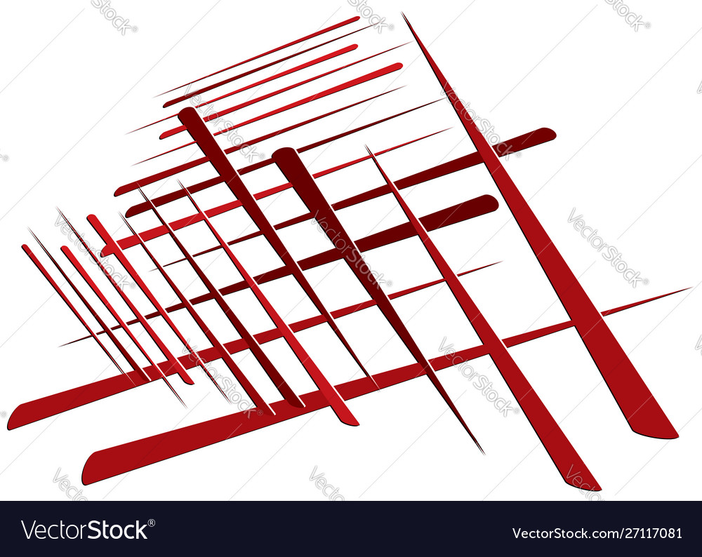 Grid mesh with dynamic lines intersecting stripes
