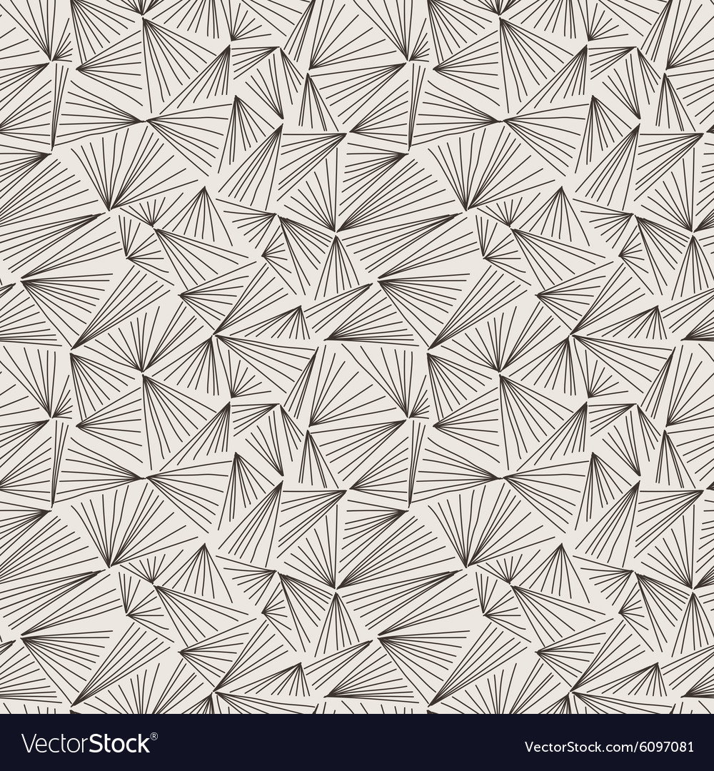 Seamless pattern of polygonal lines