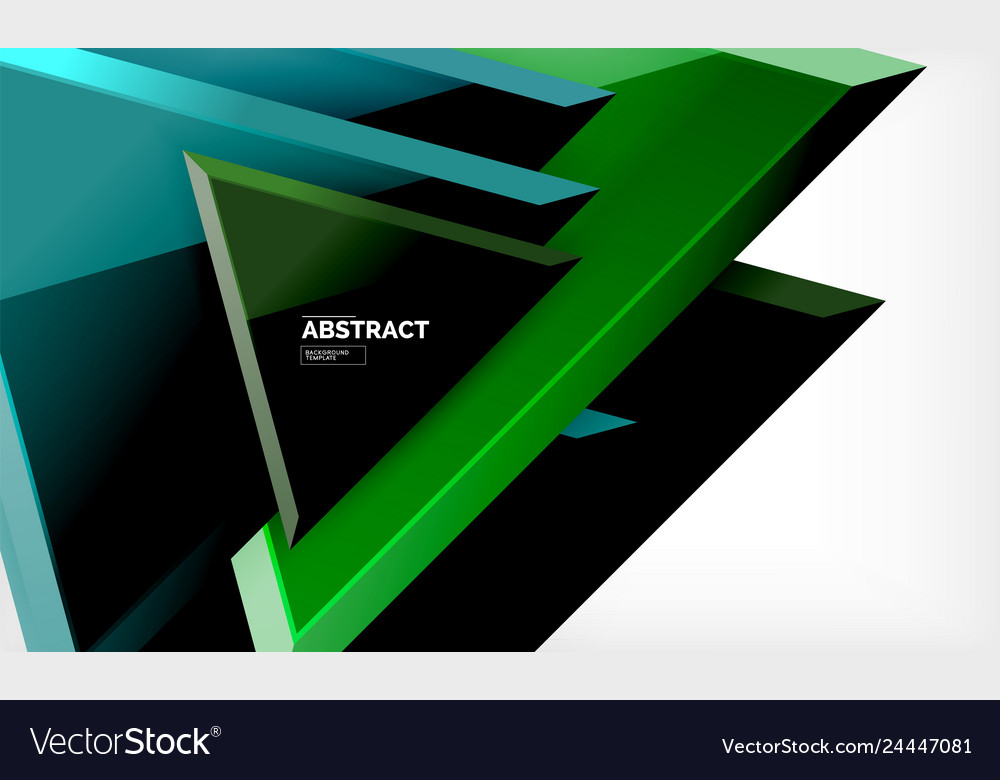 Triangular low poly background design