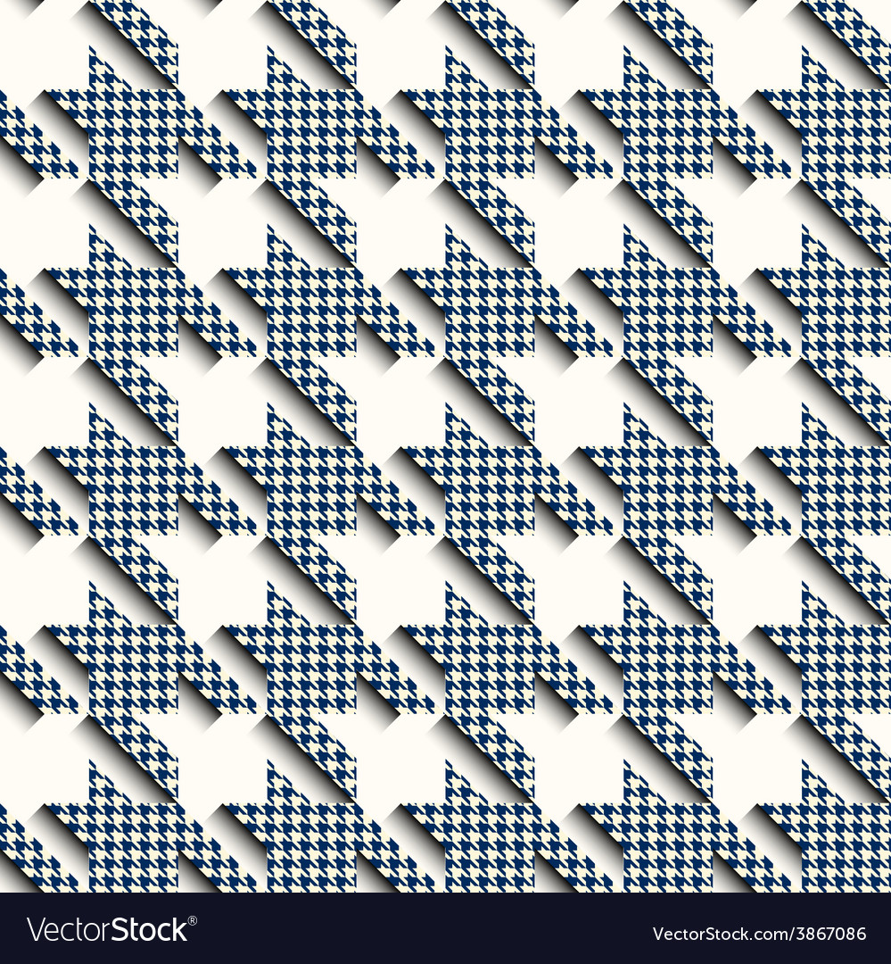 Houndstooth pattern