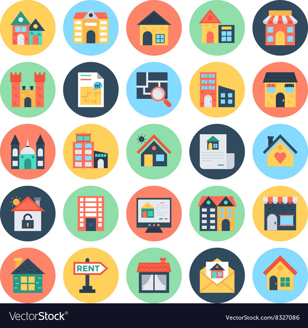 Immobilien Icons 3