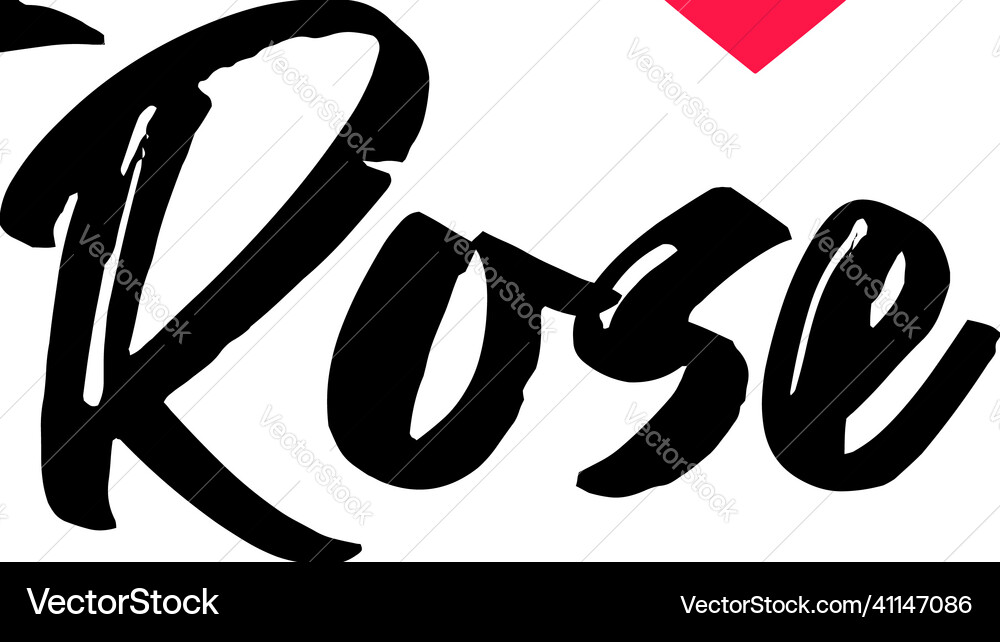 Rose Royalty Free Vector Image - VectorStock
