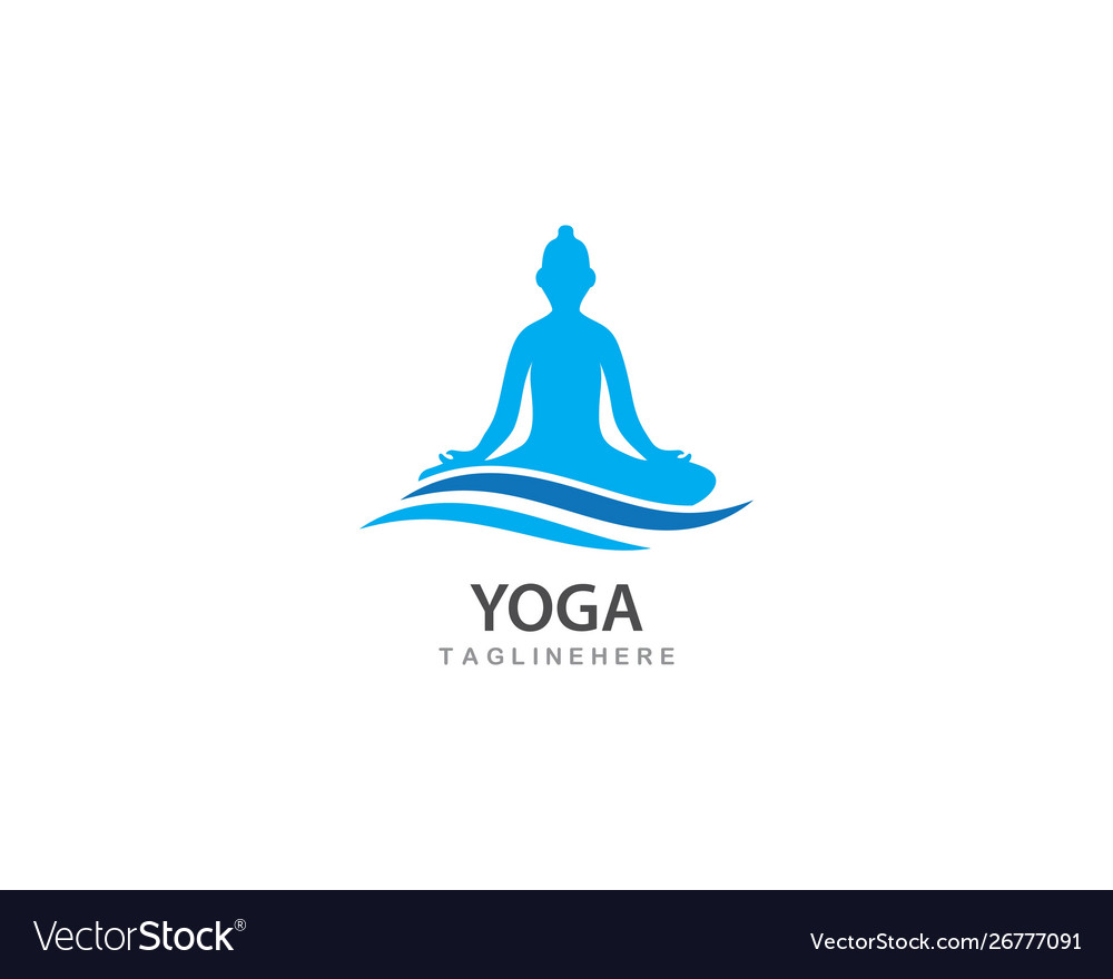 Yoga logo template