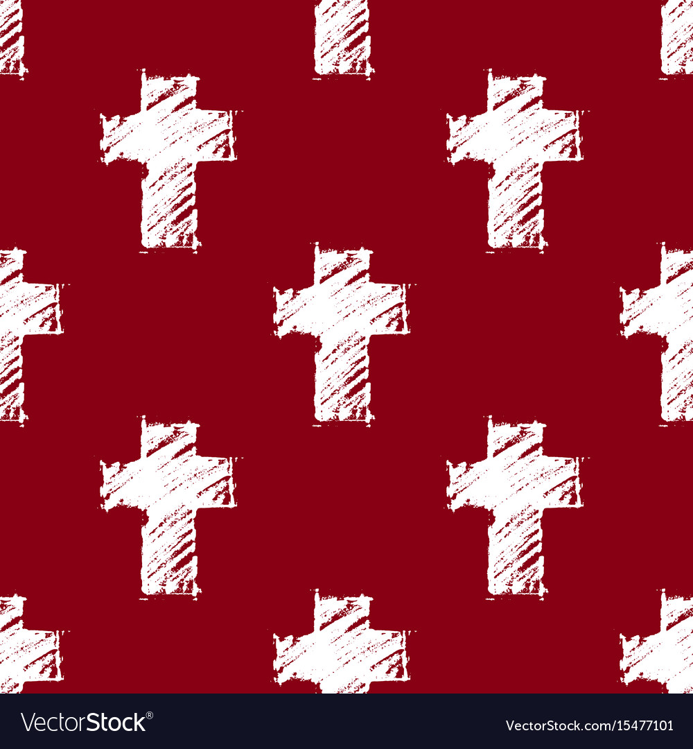 Dark Cross Pattern