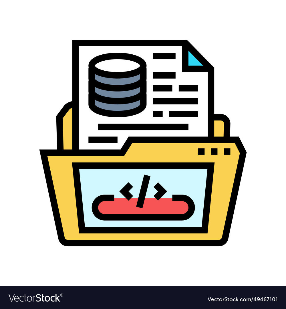 Software prototyping color icon vector image Software prototyping color icon