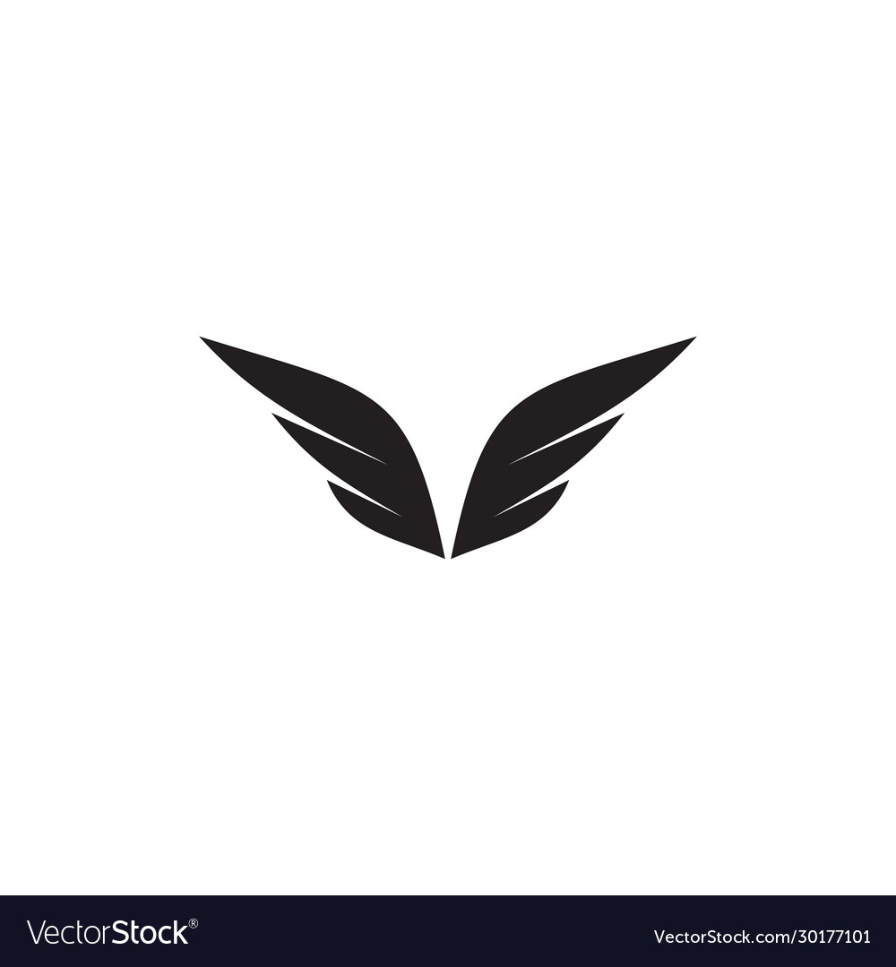 Wings logo design inspiration template