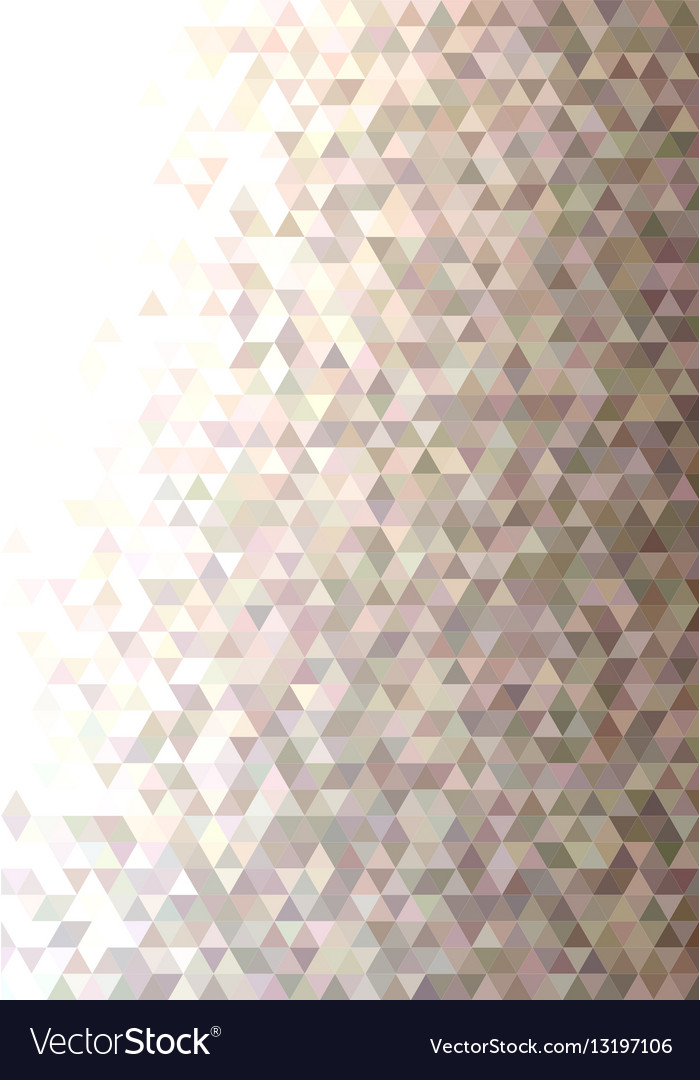 Abstract triangle mosaic background design
