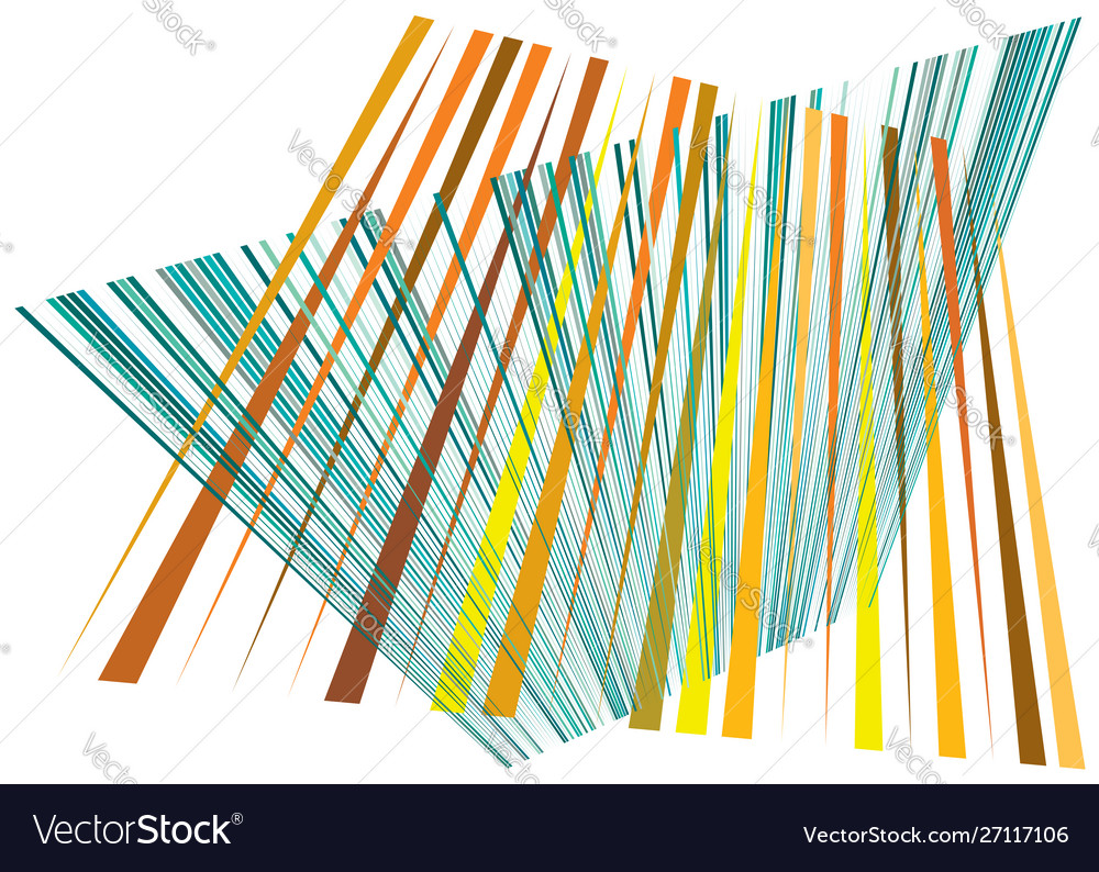Grid mesh with dynamic lines intersecting stripes