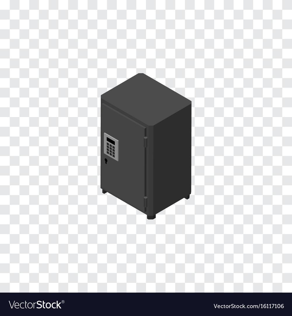Isolated safe isometric strongbox element