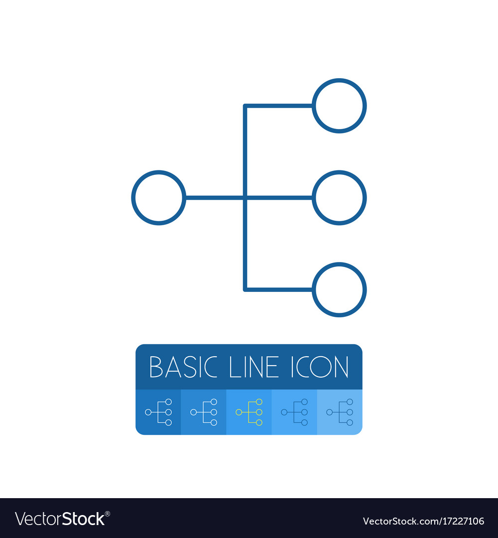 Isolated structure outline hierarchy