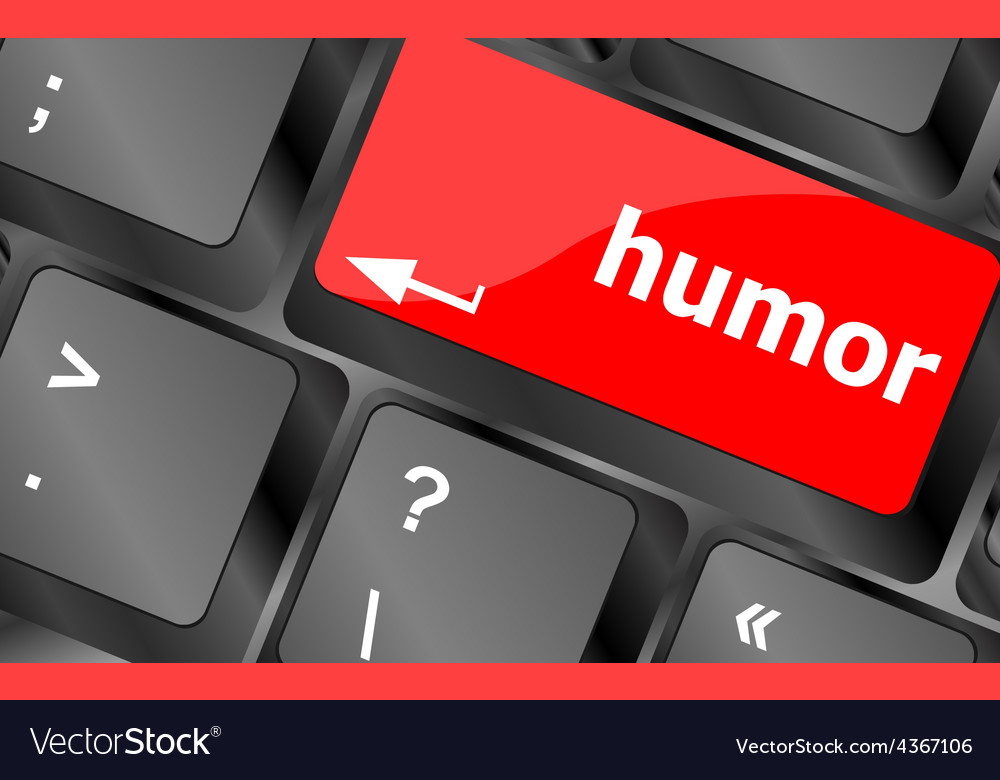 Keyboard with Humor Icons - Social Media
