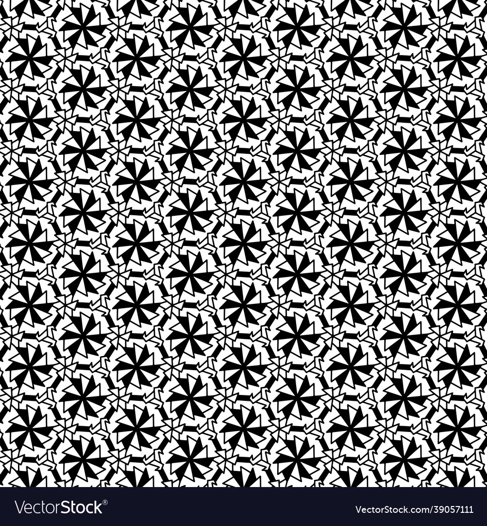 Abstract pattern for textile template