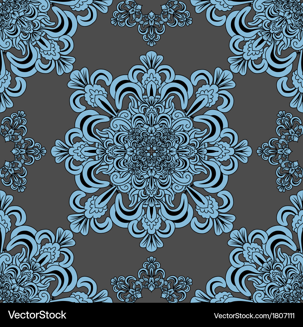 Abstract seamless vintage pattern Royalty Free Vector Image