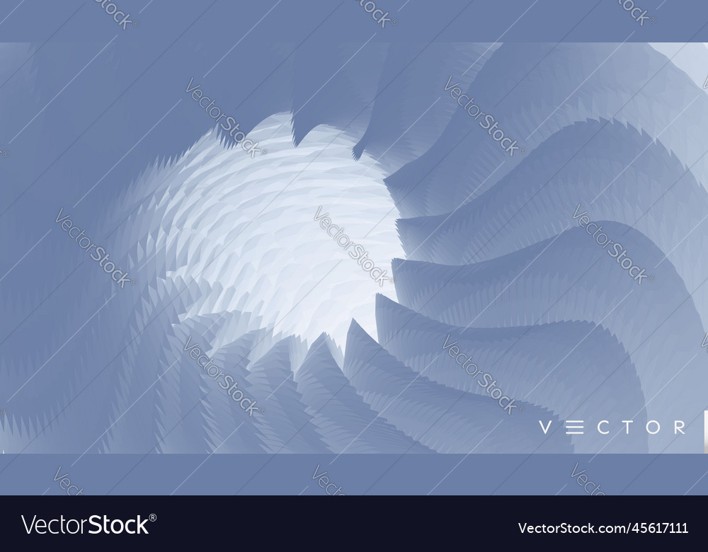 Concentric abstract pattern 3d