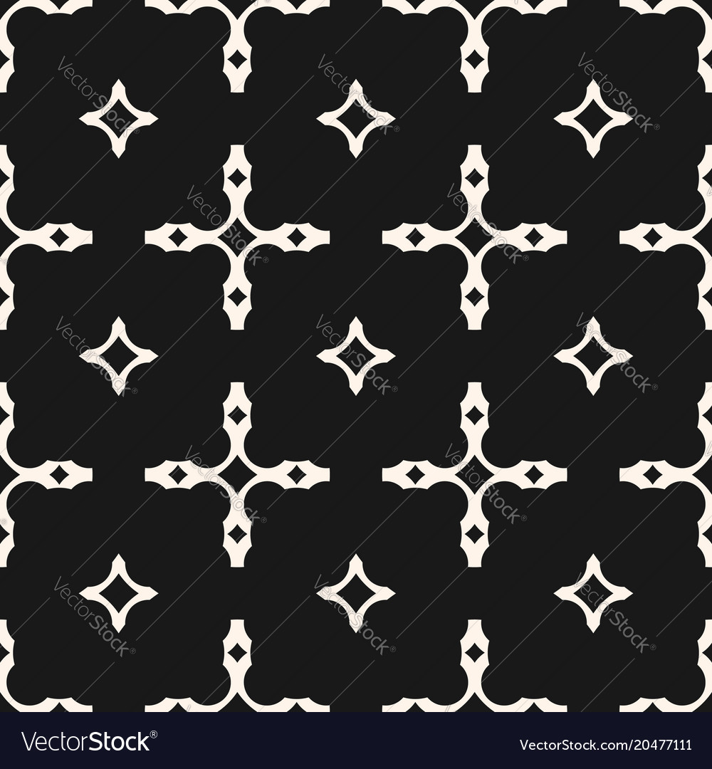 Seamless pattern with square grid lattice chains